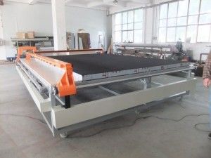 Automatic CNC Shaped Building Glass Cutting Machine