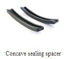 Rubber Sealing Spacer for Double Glazing Glasses