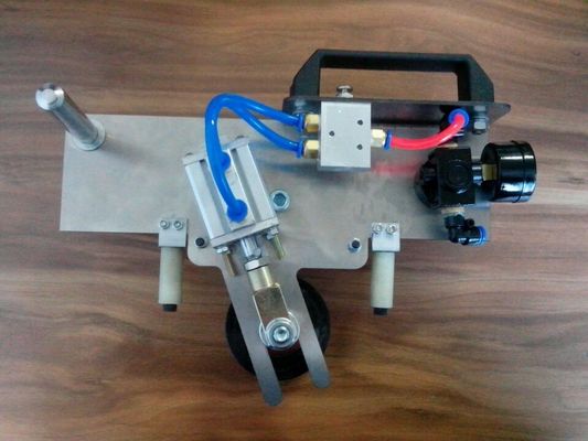 Horizontal Penumatic Manual Glass Edge Roller Press Machine